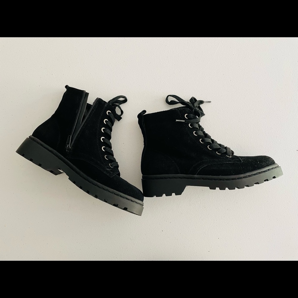 Topshop Bumble Lace-Up Bootie